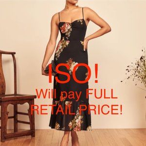 IN SEARCH OF (ISO) Reformation Emersyn Dress Arcadia